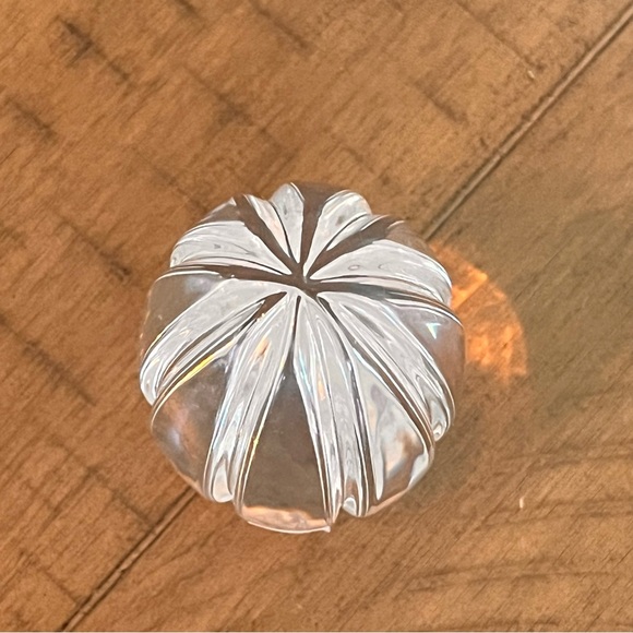 Orrefors Sweden Crystal Egg Paperweight - Picture 5 of 6